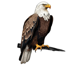 Spinfinity® Bald Eagle Tree Stake