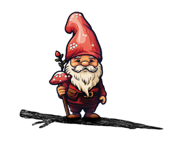 Spinfinity® Gnome Tree Stake