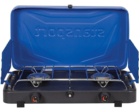 Stansport&reg; 2 Burner Prop Stove