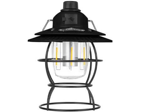 Monahan® Rechargeable Lantern - Black