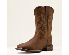 Ariat® Men's Western Big Rig Wide Square Toe Cowboy Boot - Distressed Brown