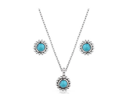 Montana Silversmiths® Blue Waters Turquoise Set