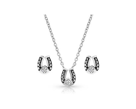 Montana Silversmiths® Keep a Little Luck Jewelry Set