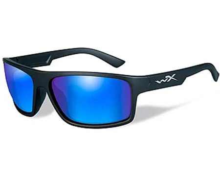 Wiley X® Peak Safety Glasses - Captivate Polarized Blue Mirror