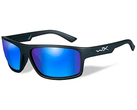 Wiley X® Peak Safety Glasses - Captivate Polarized Blue Mirror