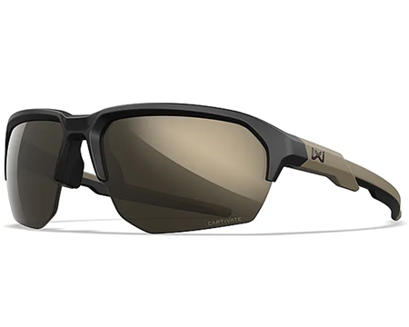 Wiley X® Jakl Sunglasses - Captivate Non-Polar Tungsten