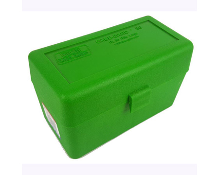 MTM Case-Gard® 270 Winchester 50 Round Flip-Top Ammo Box - Green