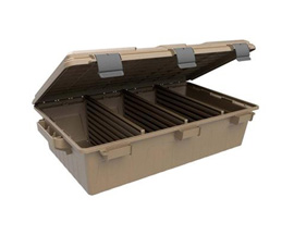 MTM Case-Gard&reg; Large Divided Utility Box Ammo Crate - Dark Earth