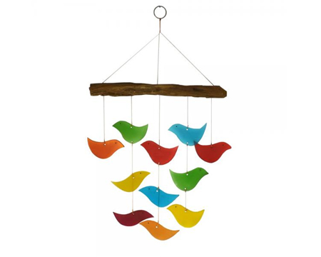 Bird Driftwood Chime