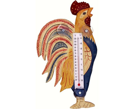 Songbird Essentials� Rooster Thermometer 