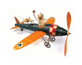 Cat Aviator Whirligig