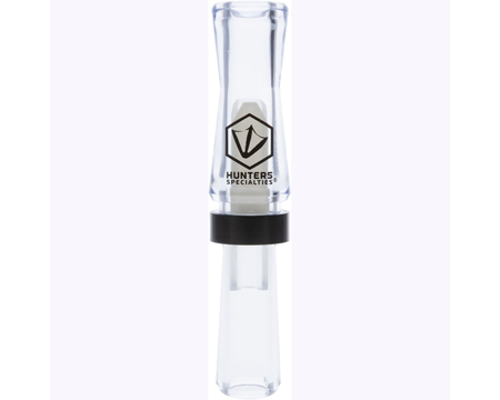 Hunter's Specialties® Suzie-Q Double Reed Mallard Call - Clear/White