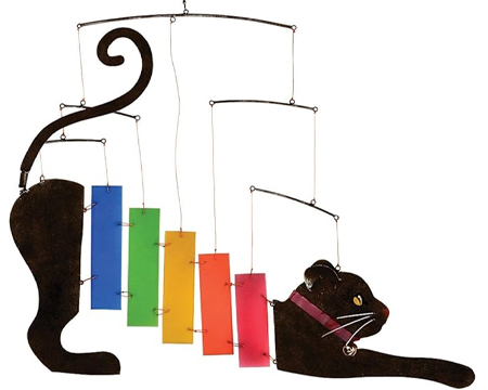 Rainbow Kittie Mobile