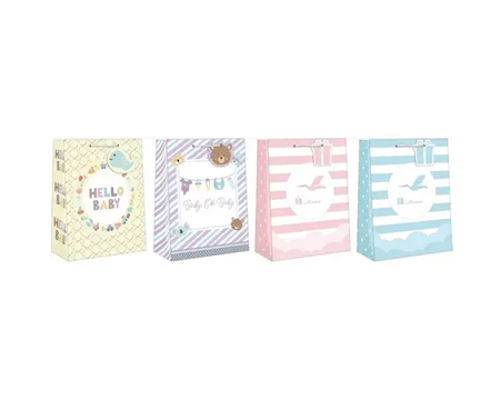 Baby Gift Bag - 2 Assorted Large