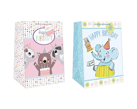 Juvenile Birthday Gift Bag - Jumbo