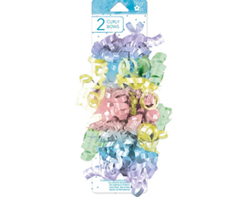 Pastel Curly Bows 2 Pack