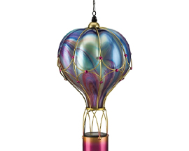 Solar Lantern - Large Purple Balloon