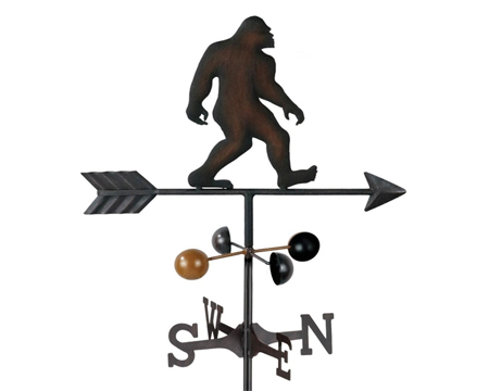 Sasquatch Weathervane Stake