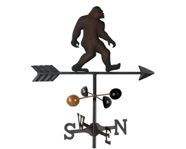 Sasquatch Weathervane Stake