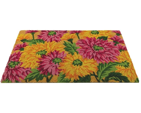 Dahlia Doormat