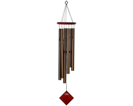 Woodstock Chimes&reg; Encore Collection� 37 in. Bronze Aluminum Earth Wind Chime