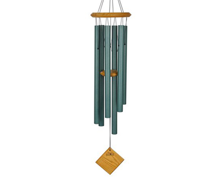 Woodstock Chimes&reg; Encore Collection� 17 in. Verdigris Of Earth Wind Chime