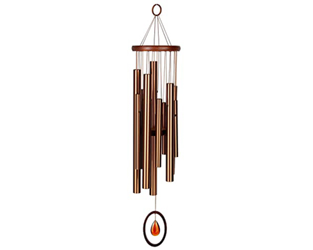 Woodstock Chimes&reg; Signature Collection� 27 in. Crystal Silence Bronze Wind Chime