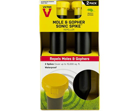 Victor&reg; Sonic Spike Mole & Gopher Repeller