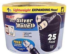Pocket Hose® Silver Bullet Garden Hose 25