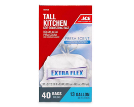 Ace® Tall Kitchen Bags - Fresh Scent