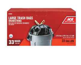 ACE&reg; Large 33 Gallon Trash Bags