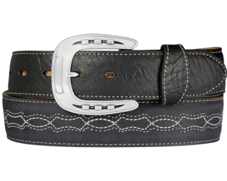 Tony Lama&reg; Men's Maverick Black Belt 38"