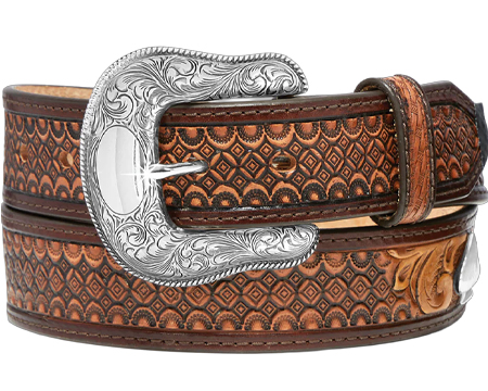 Tony Lama&reg; 36" Tan High Roller Belt