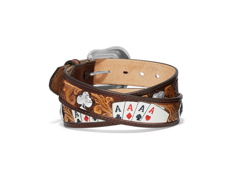 Tony Lama&reg; Men's 40" High Roller Belt Tan