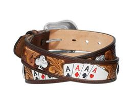 Tony Lama&reg; Men's 46" High Roller Belt Tan