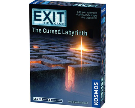 Thames & Kosmos&reg; Exit The Game� Exit The Cursed Labyrinth Board Game