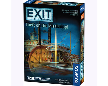 Thames & Kosmos&reg; Exit The Game� Theft On The Mississippi Board Game