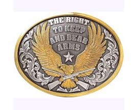 Nocona&reg; Right To Bear Arms Belt Buckle