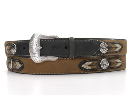 Men's Nocona&reg; Western Leather String Lace Belt 42
