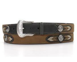 Men's Nocona&reg; Western Leather String Lace Belt 42