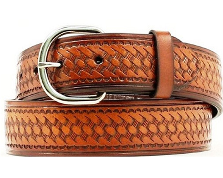 Nocona&reg; Men's Hired Hand Tooled Belt 36