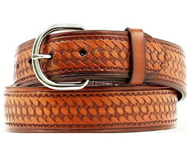 Nocona&reg; Men's Hired Hand Tooled Belt 36