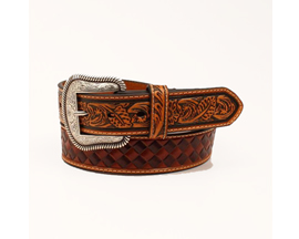 Nocoma&reg; Men's Embossed Tape Basketweave Belt 32