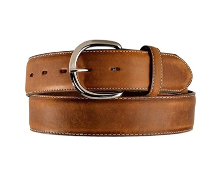 Justin&reg; 38 in. Men's Silver Creek Classic Leather Belt - Brown