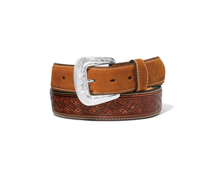 Justin&reg; 42 in. Men's Diamond Ridge Belt - Brown