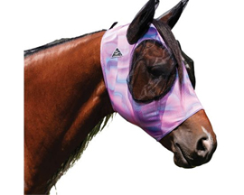 Comfort Fit Lycra Fly Mask - Geometric