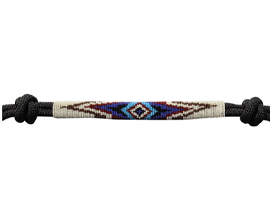 Professional's Choice Beaded Halter Rope - Black/Turquoise