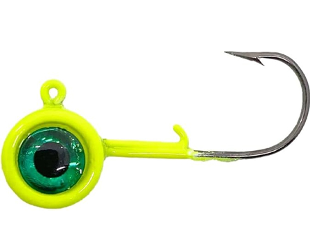 Big Eye Jig Heads - Chartreuse