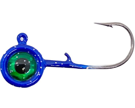 Big Eye Jig Heads - 1/32 oz Blue
