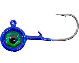 Big Eye Jig Heads - 1/32 oz Blue